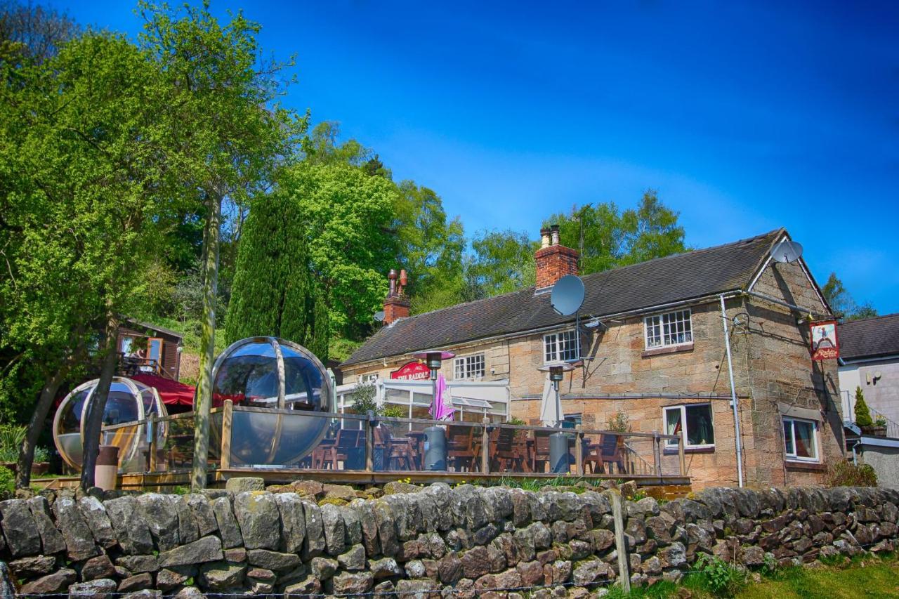 The Raddle Inn Log Cabins Croxden Exteriér fotografie